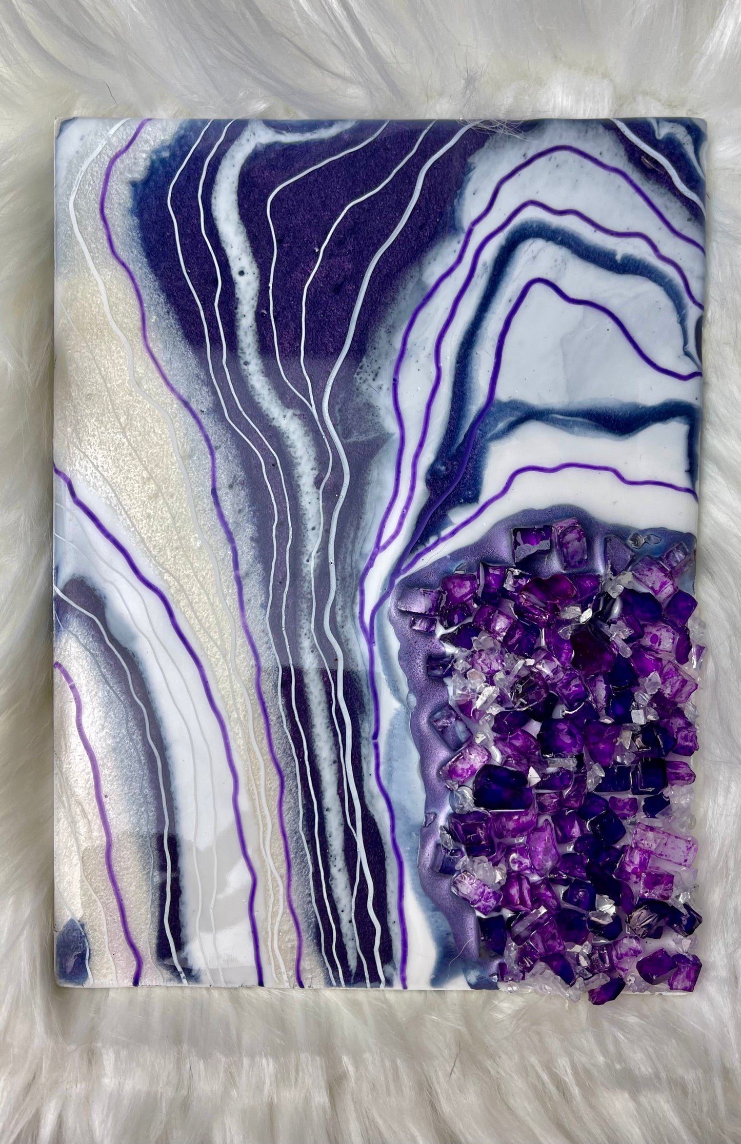 Purple Mini Geode